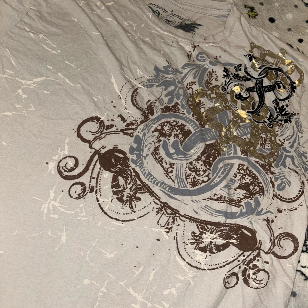 Men's Graphic Short Sleeve Tee (Size L)